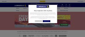 Capture de lacompagniedulit.com