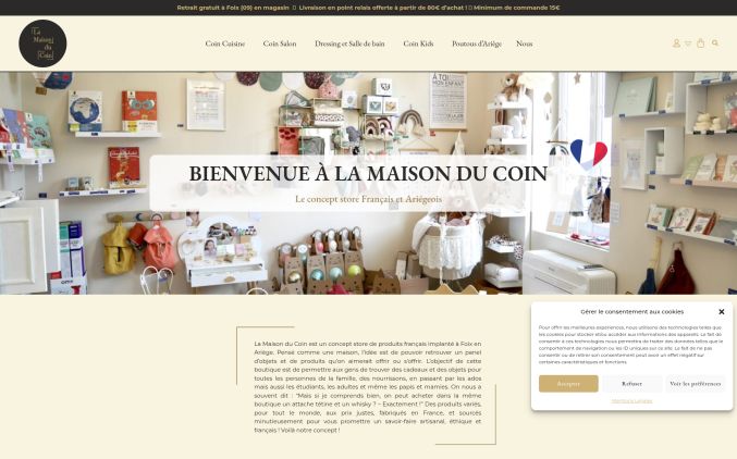 Capture de lamaisonducoin.fr