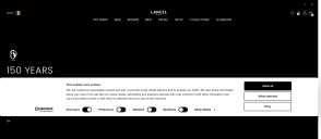 Capture de lancel.com