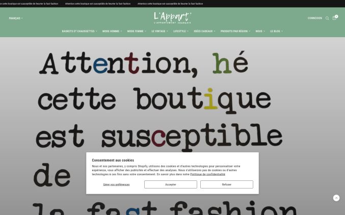 Capture de lappartementfrancais.fr