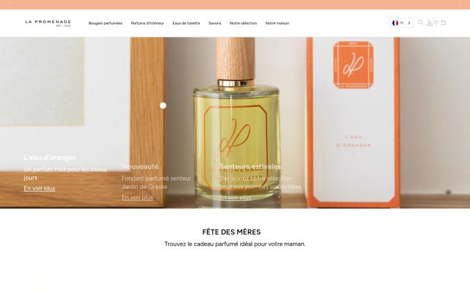 Capture de lapromenade-parfums.com