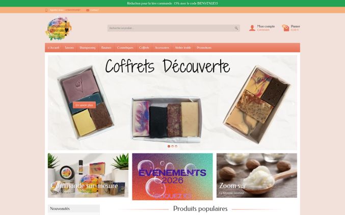 Capture de lasavonneriechinonaise.com