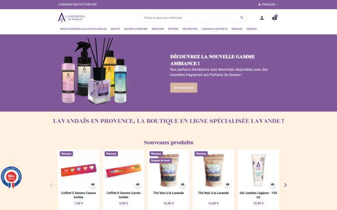 Capture de lavandaisenprovence.com