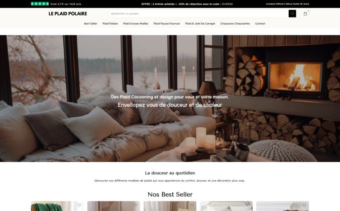 Capture de le-plaid-polaire.com