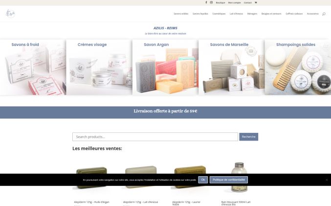 Capture de le-sud-en-savon.com