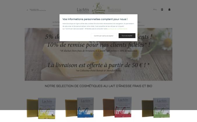 Capture de ledomainedetamara.com