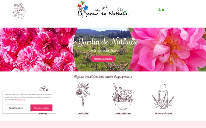 Capture de lejardindenathalie.fr