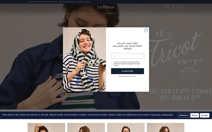 Capture de leminor.fr