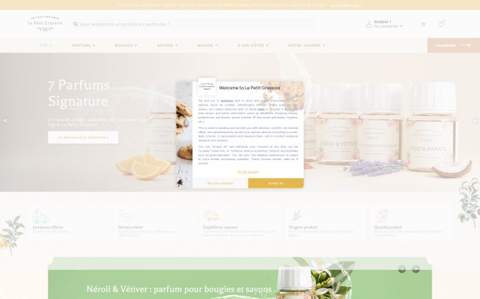 Capture de lepetitgrassois.com