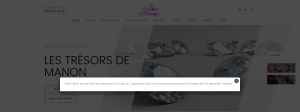 Capture de les-tresors-de-manon.com