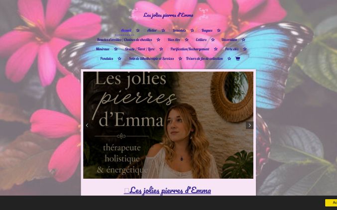 Capture de lesjoliespierresdemma.fr