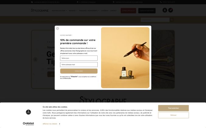 Capture de lestylographe.com
