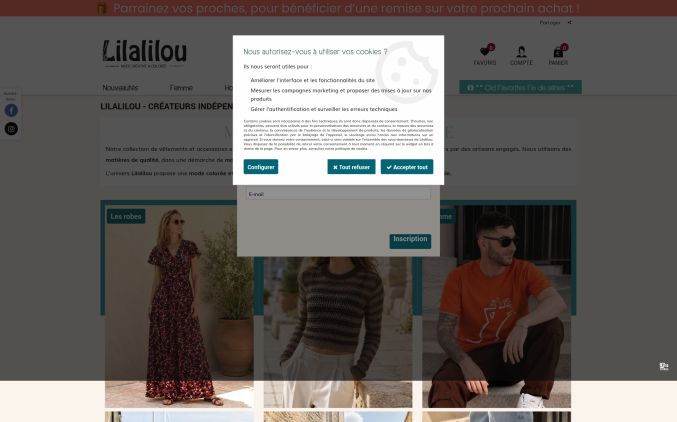 Capture de lilalilou.com