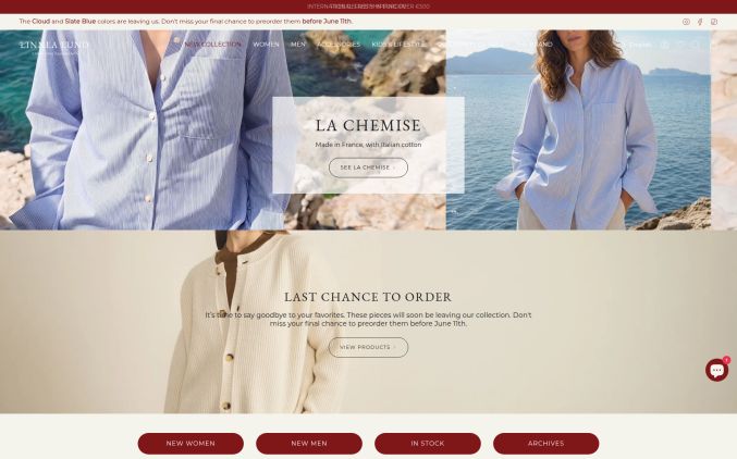 Capture de linnealund.com