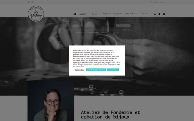 Capture de ljs-creations.fr