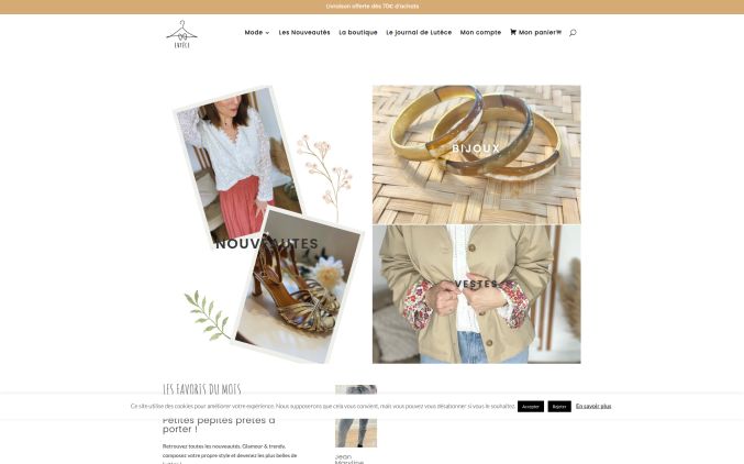 Capture de lutece-shop.fr