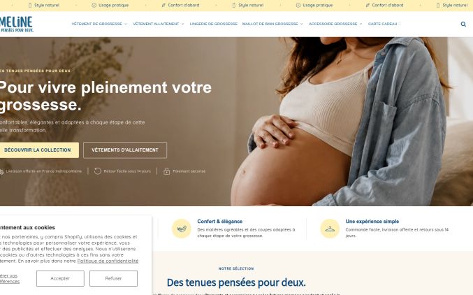 Capture de mameline.com