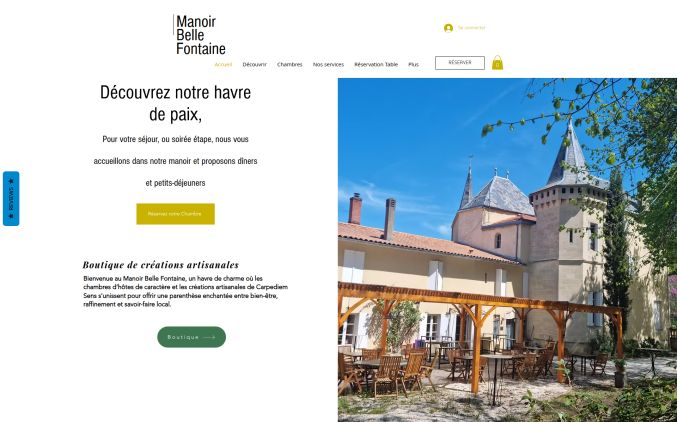 Capture de manoir-bellefontaine.com