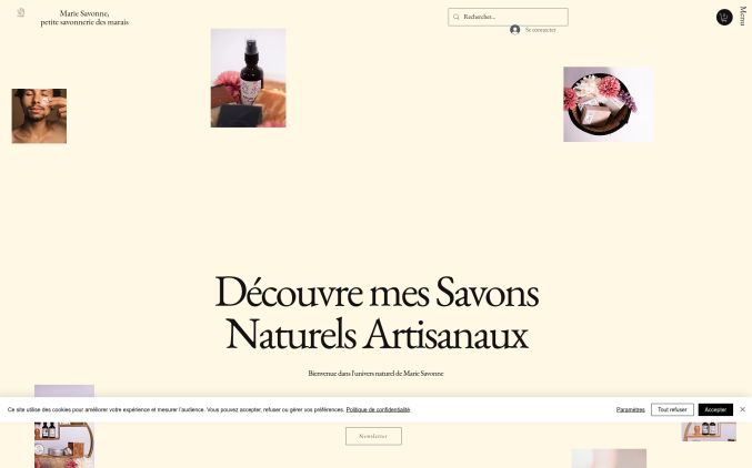 Capture de mariesavonne.fr