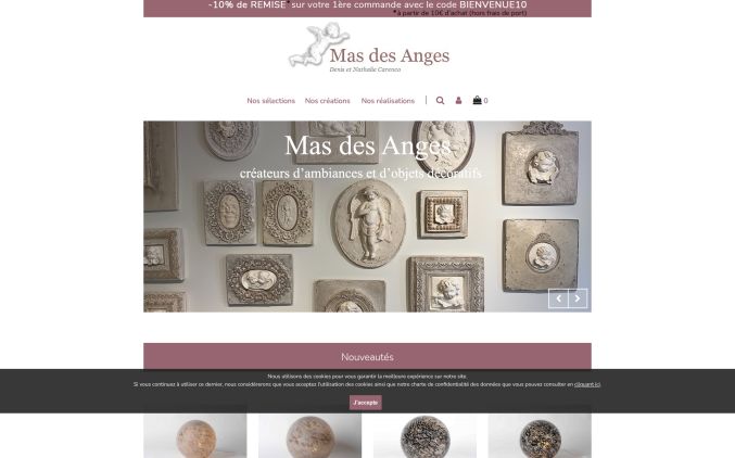 Capture de masdesanges.fr