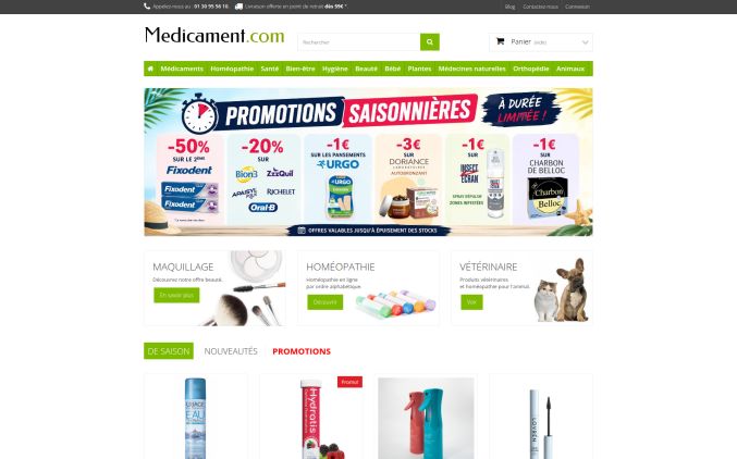 Capture de medicament.com