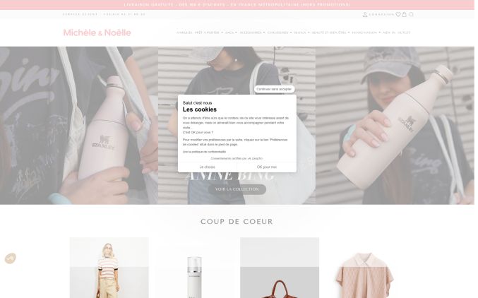 Capture de michelenoelle.com