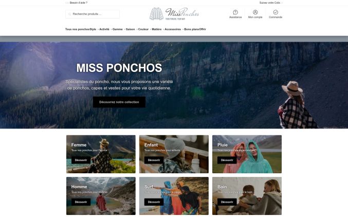 Capture de miss-ponchos.com