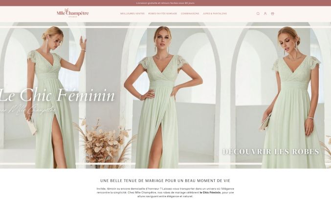 Capture de mlle-champetre.com