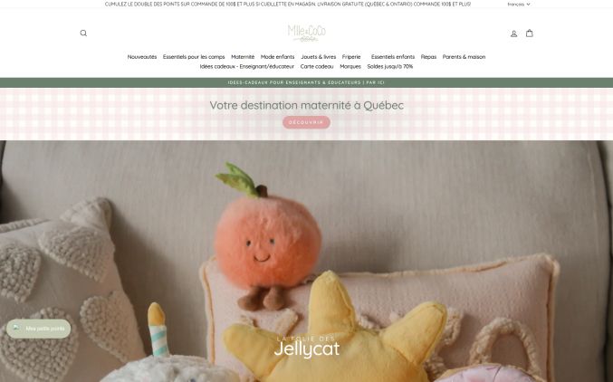Capture de mlleetcoco.com