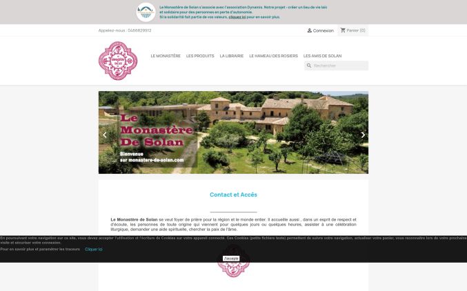 Capture de monastere-de-solan.com