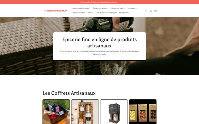 Capture de monbonvivant.fr