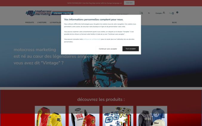 Capture de motocross.marketing