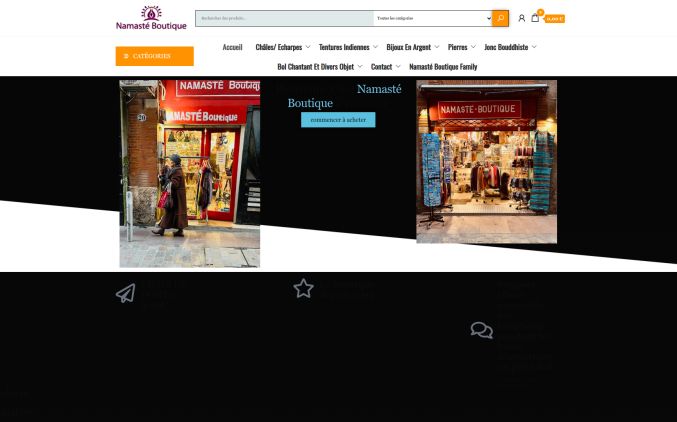 Capture de namaste-boutique.fr