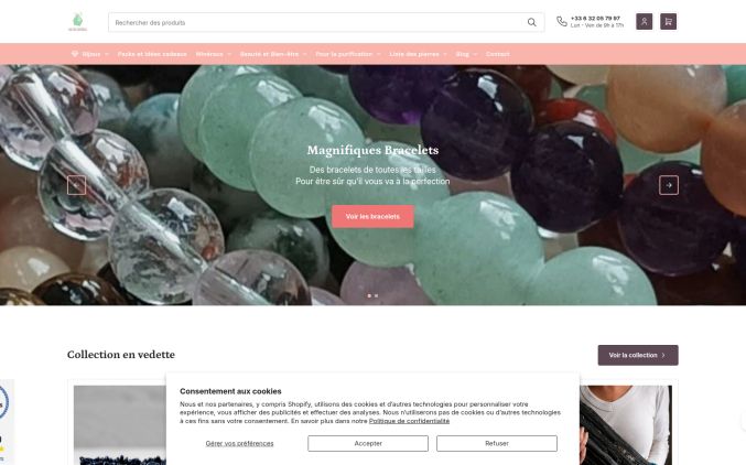 Capture de nature-minerale.fr
