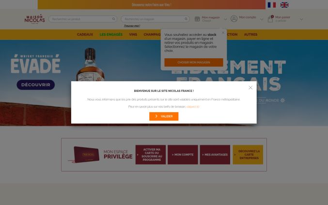 Capture de nicolas.com