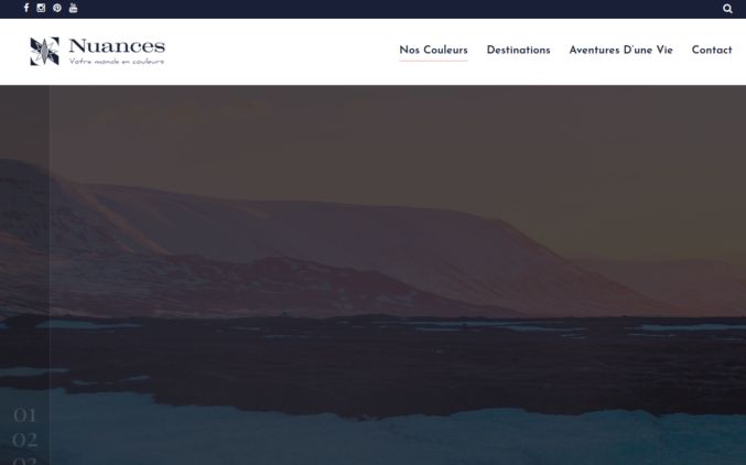 Capture de nuancesvoyage.fr