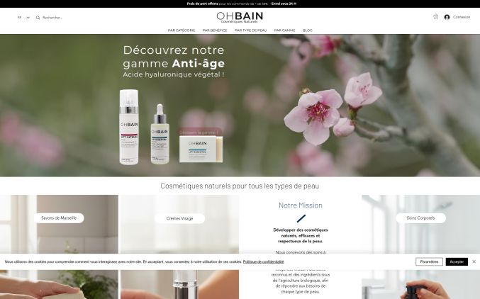 Capture de ohbain.com