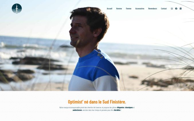 Capture de optimist-sudfinistere.com