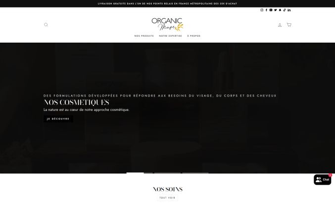 Capture de organicmuse.fr