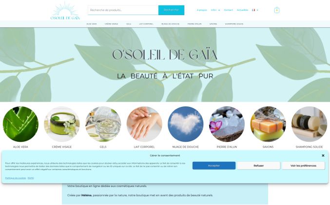 Capture de osoleildegaia.com