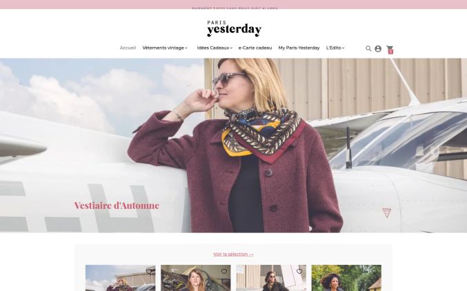 Capture de parisyesterday.com