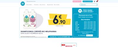 Capture de pharmaciedelacroix.wellpharma.com