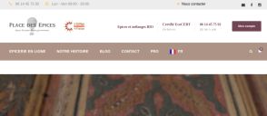 Capture de placedesepices.com