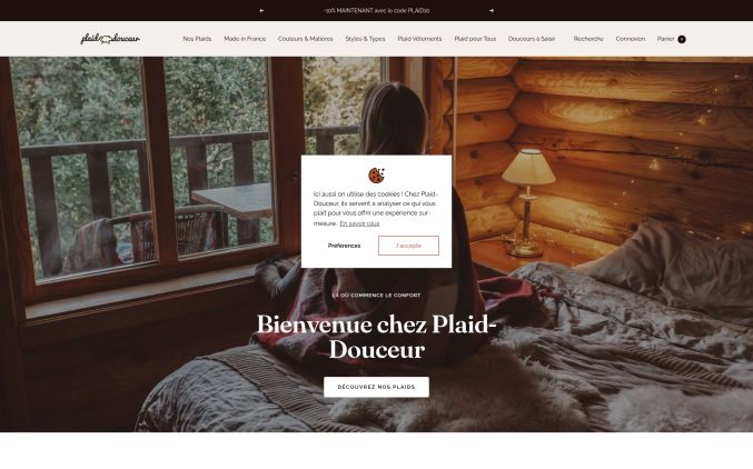 Capture de plaid-douceur.com