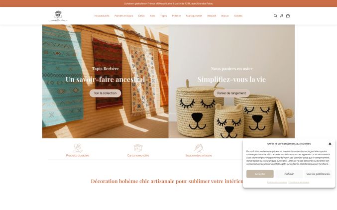 Capture de pouletteshop.com