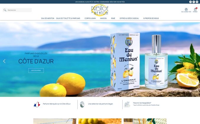 Capture de prestigedementon.com