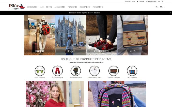 Capture de produitsperuviens.com