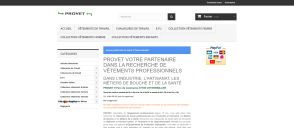 Capture de provet.fr