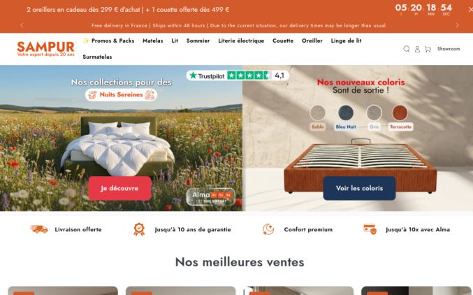 Capture de sampur.com