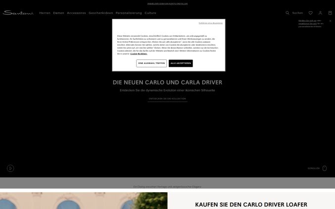 Capture de santonishoes.com